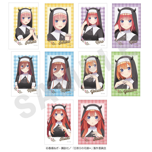 《五等分的新娘*》拍立得風格卡片 小惡魔修女版(全10種)【盒裝】