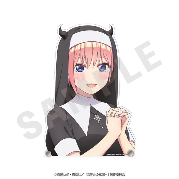 《五等分的新娘*》鏤空壓克力板 小惡魔修女版(中野一花)