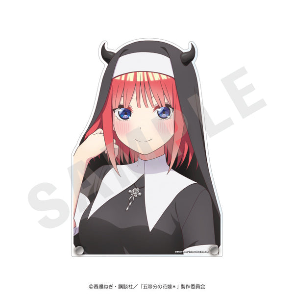 《五等分的新娘*》鏤空壓克力板 小惡魔修女版(中野二乃)