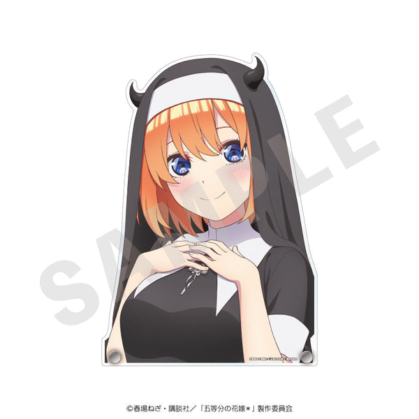 《五等分的新娘*》鏤空壓克力板 小惡魔修女版(中野四葉)