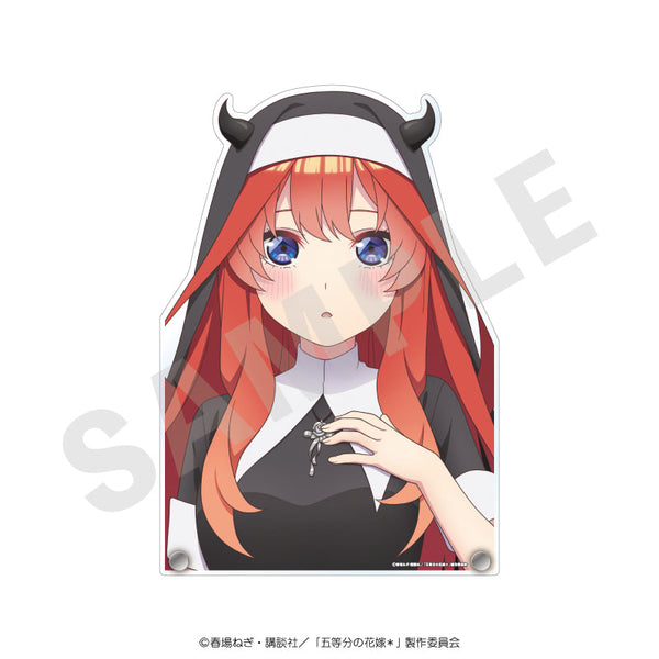 《五等分的新娘*》鏤空壓克力板 小惡魔修女版(中野五月)