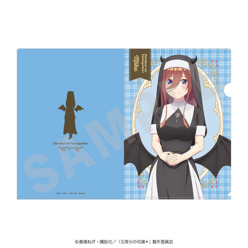 『五等分の花嫁*』クリアファイル 小悪魔シスターver.(中野三玖)