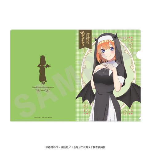 《五等分的新娘*》透明文件夾 小惡魔修女版(中野四葉)