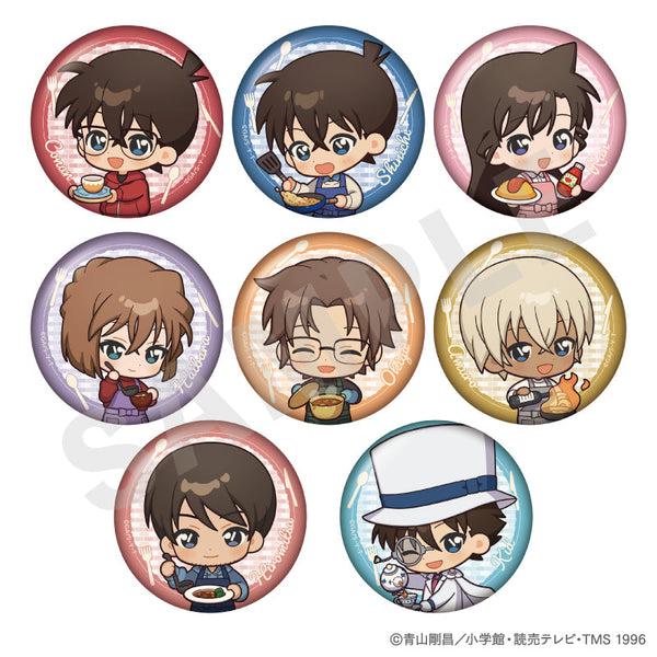 『名探偵コナン』トレーディング缶バッジ ミニキャラキッチンver.(全8種)【BOX】