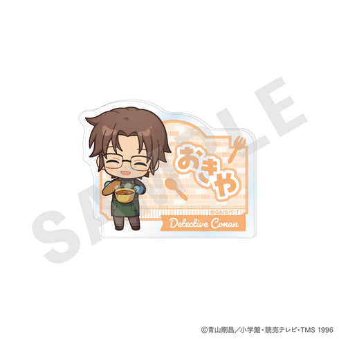 『名探偵コナン』トレーディングお名前バッジ ミニキャラキッチンver.(全8種)【BOX】