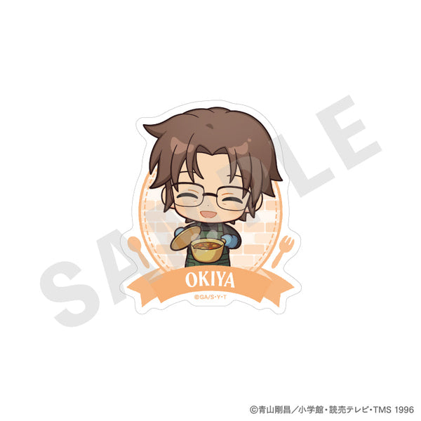 『名探偵コナン』ステッカー ミニキャラキッチンver.(沖矢昴)