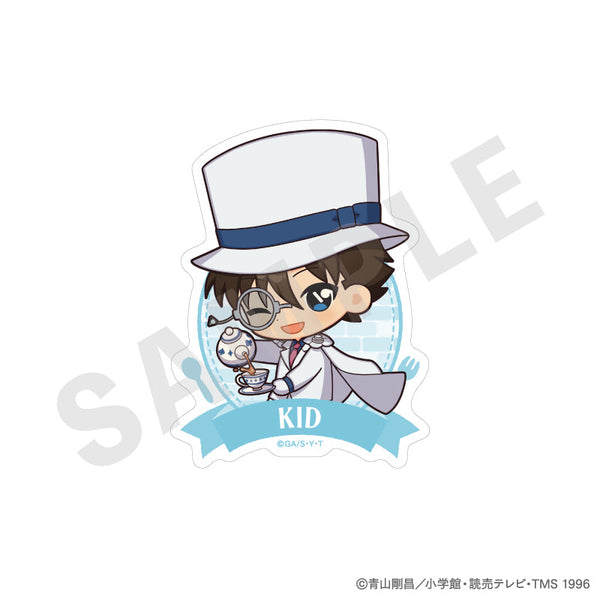 『名探偵コナン』ステッカー ミニキャラキッチンver.(怪盗キッド)