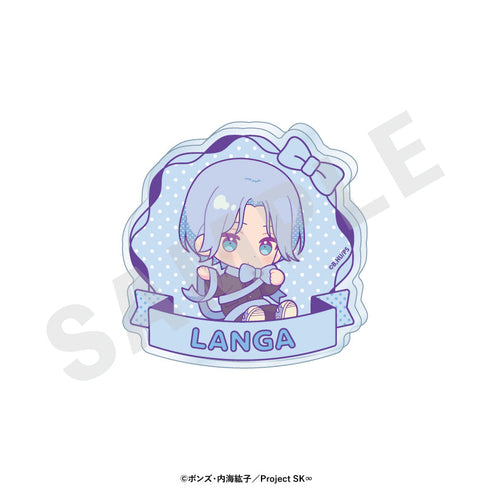 『SK∞ エスケーエイト』ミニキャラリボンシリーズ トレーディングお名前バッジ(全8種)【BOX】