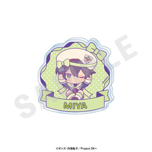 『SK∞ エスケーエイト』ミニキャラリボンシリーズ トレーディングお名前バッジ(全8種)【BOX】