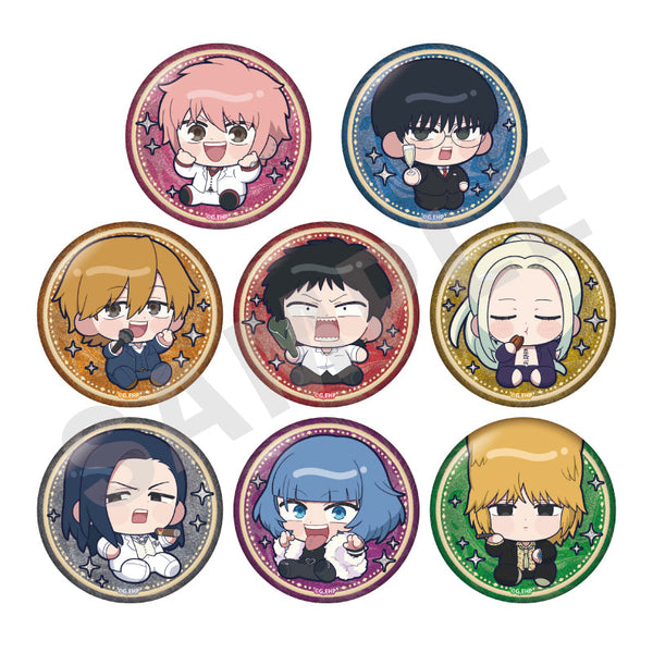 『えぶりでいホスト』トレーディンググリッター缶バッジ シャンパンver.(全8種)【BOX】