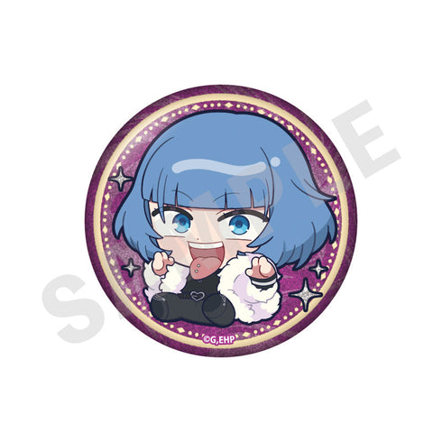 『えぶりでいホスト』トレーディンググリッター缶バッジ シャンパンver.(全8種)【BOX】