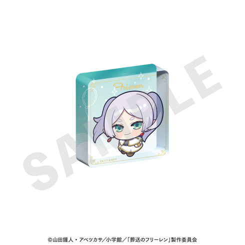 『葬送のフリーレン』ふわっとシリーズ ミニアクリルブロック(フリーレン)