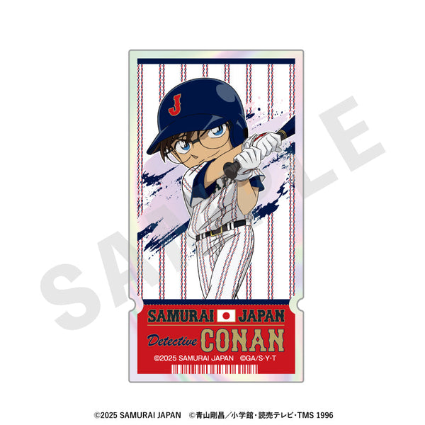 『侍ジャパン×名探偵コナン』オーロラステッカー ホームver.