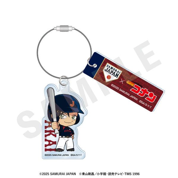 『侍ジャパン×名探偵コナン』ミニキャラ ワイヤーアクリルキーホルダー(赤井秀一)