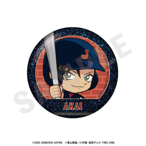 『侍ジャパン×名探偵コナン』ミニキャラ トレーディングキラキラ缶バッジ(全8種)【BOX】