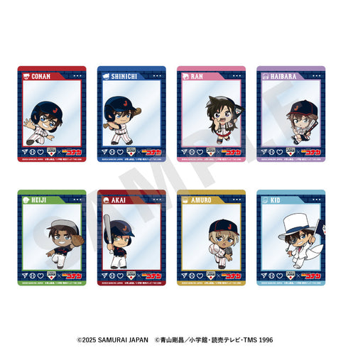 『侍ジャパン×名探偵コナン』ミニキャラ トレーディングアクリルカード(全8種)【BOX】
