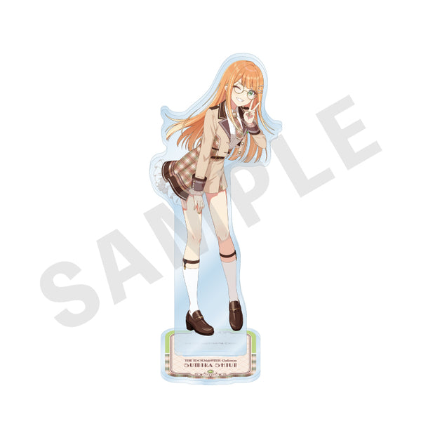 《學園偶像大師》壓克力立牌 眼鏡×拿鐵造型版(紫雲 清夏)