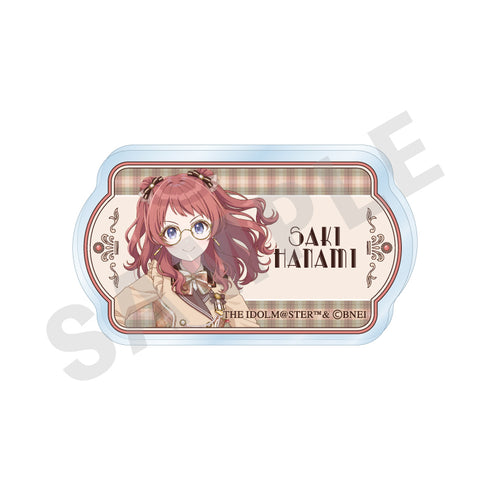 《學園偶像大師》名牌 眼鏡×拿鐵穿搭版(花海 咲季)