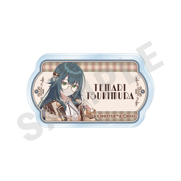 《學園偶像大師》名牌 眼鏡×拿鐵穿搭版(月村 手毬)