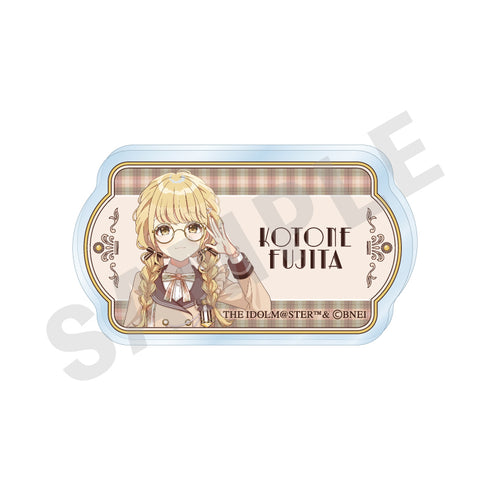 《學園偶像大師》名牌 眼鏡×拿鐵風造型版(藤田 琴音)