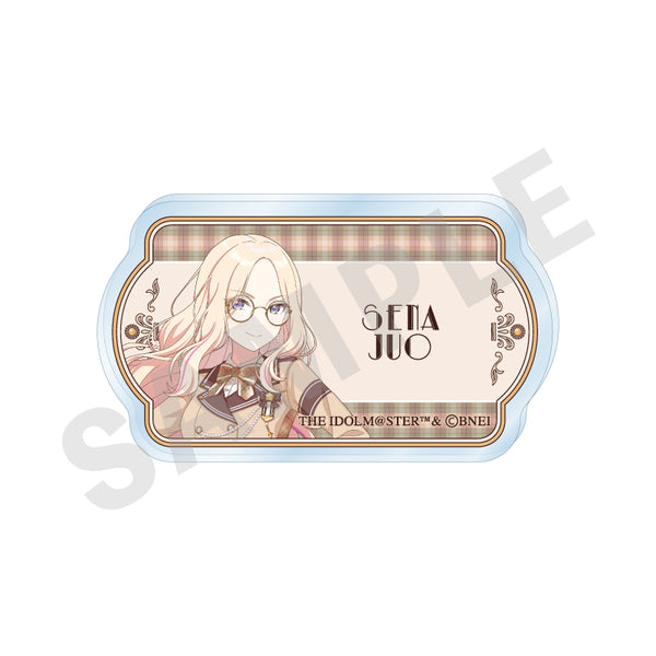 《學園偶像大師》名牌 眼鏡×拿鐵穿搭版(十王 星南)