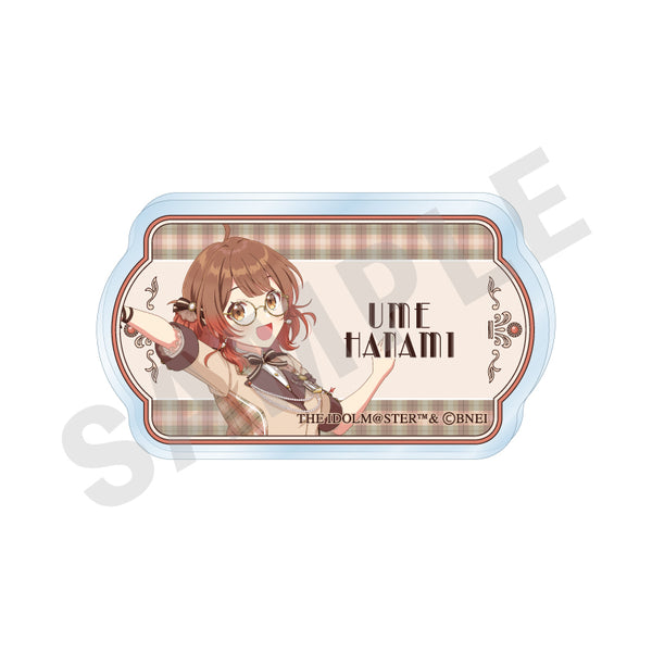 《學園偶像大師》名牌 眼鏡×拿鐵風造型版(花海 佑芽)