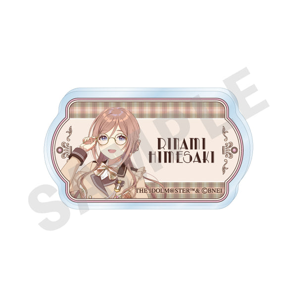 《學園偶像大師》名牌 眼鏡×拿鐵風造型版(姬崎莉波)