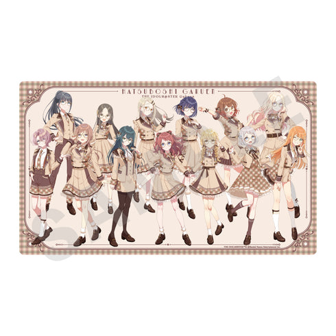 "Gakuen Idolmaster" Rubber Mat: Glasses × Latte Coordinate Ver.