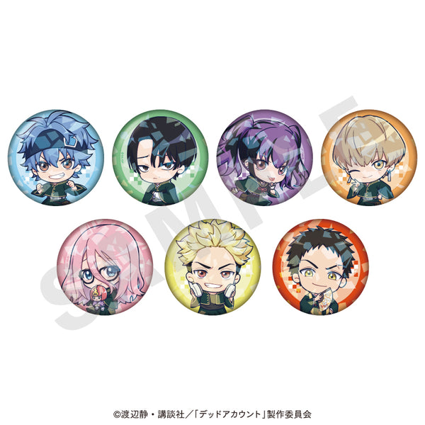《Dead Account》全息交易徽章 迷你角色版(全7種)【盒裝】