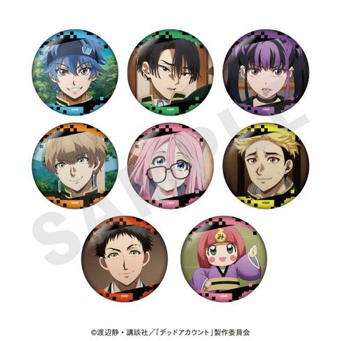 《Dead Account》收藏用徽章 (全8種)【BOX】