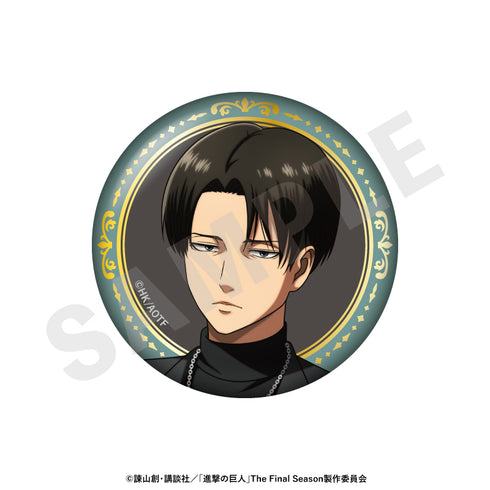 《進擊的巨人》黑色系系列 閃亮收藏徽章(全8種)【盒裝】