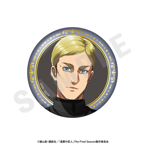 《進擊的巨人》黑色系系列 閃亮收藏徽章(全8種)【盒裝】