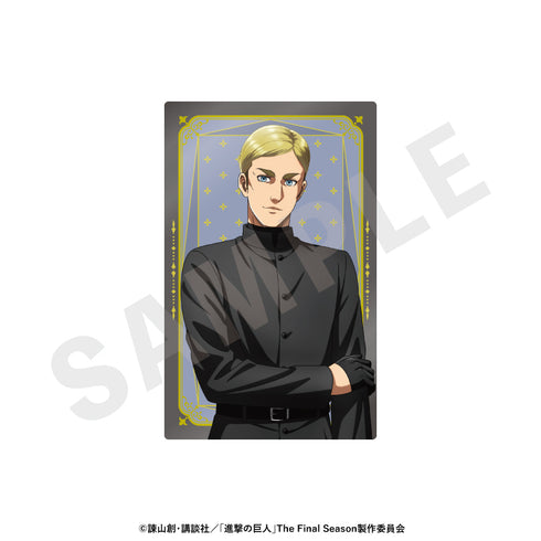 《進擊的巨人》黑色系系列 閃亮收藏卡(全8種)【盒裝】
