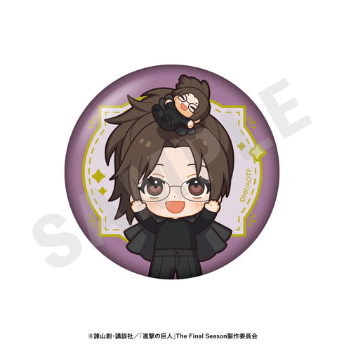 『進撃の巨人』ミニキャラブラックコーデシリーズ トレーディング缶バッジ(全6種)【BOX】