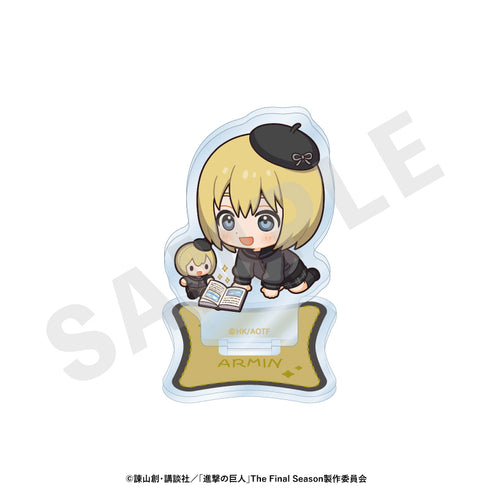 『進撃の巨人』ミニキャラブラックコーデシリーズ アクリルスタンド(アルミン)