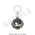 "Attack on Titan" Mini Character Black Outfit Series Acrylic Charm Set (Levi, Hanji, Erwin)
