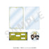 "Attack on Titan" Mini Character Black Coordinate Series Card Stands (Levi, Hanji, Erwin)