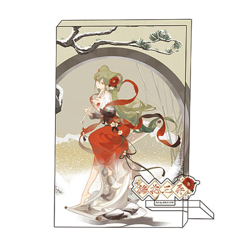『キャラクター・ボーカル・シリーズ01 初音ミク』初音ミク ラメ入り装飾画 梅花三弄Ver.