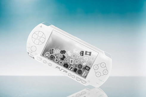 『PlayStation(TM)』PSP(TM) (Portable)のシャカシャカアクリルスタンド 白Ver.