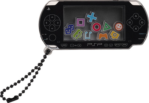 『PlayStation(TM)』PSP(TM) (Portable)のシャカシャカアクリルキーホルダー 黒Ver.