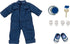 『ねんどろいどどーる』おようふくセット カラフルつなぎ(デニム)