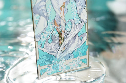 『キャラクター・ボーカル・シリーズ01 初音ミク』初音ミク feat. Yoneyama Mai 木製ポストカード