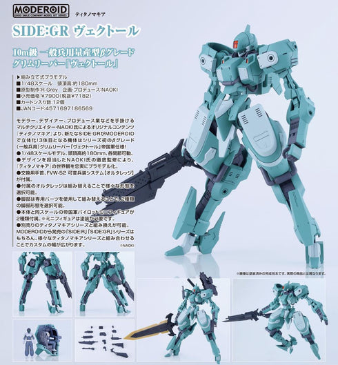 『ティタノマキア SIDE:GR』MODEROID ヴェクトール