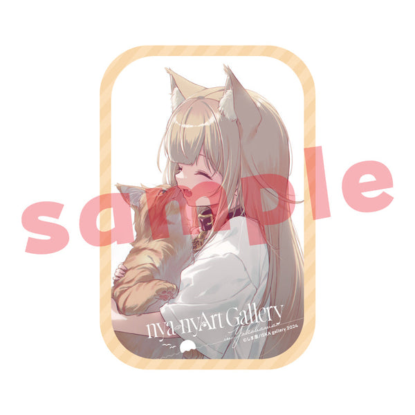 『しま原先生』しま原個展 nya-nyArt Gallery in Yokohama 缶バッジ 2