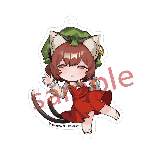 『東方Project』橙 ノチ アクリルキーホルダー