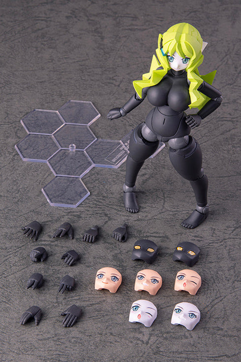 『ロボット新人類ポリニアン』001_ポリニアン FLLケリー/ラニア(ブラックフレッシュ)