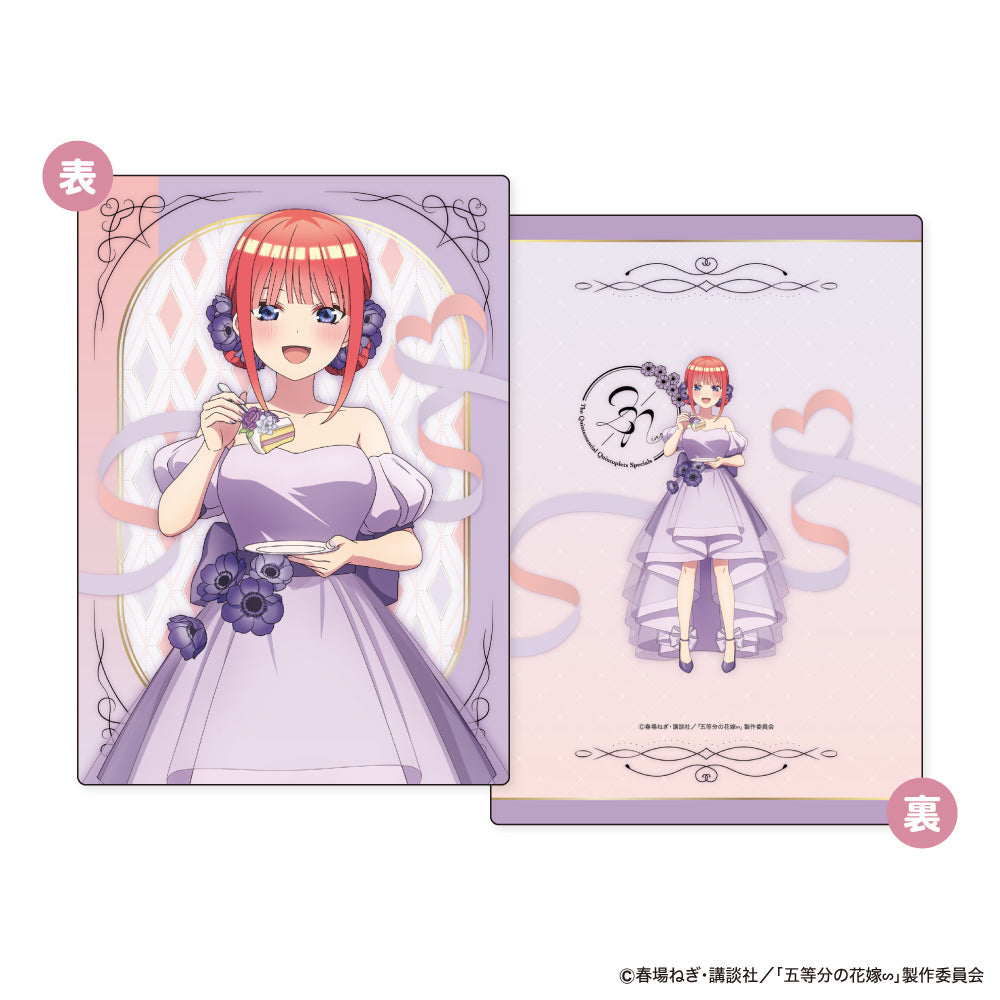 五等分の花嫁∽』B5サイズ下敷き First Bite Ver. B 中野二乃 – Anime Store JP