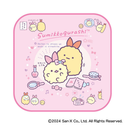 『すみっコぐらし』天使なえびてんアイドル ミニタオル【BOX】