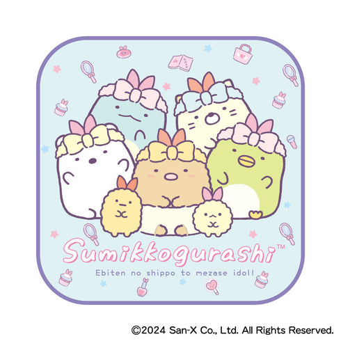 『すみっコぐらし』天使なえびてんアイドル ミニタオル【BOX】