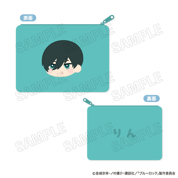 『ブルーロック』もふもふ フラットポーチ B 糸師凛